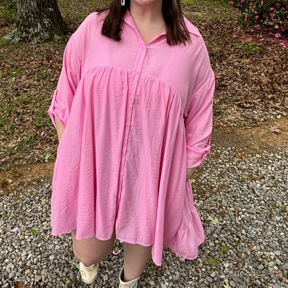 Entro Pink tunic/Dress